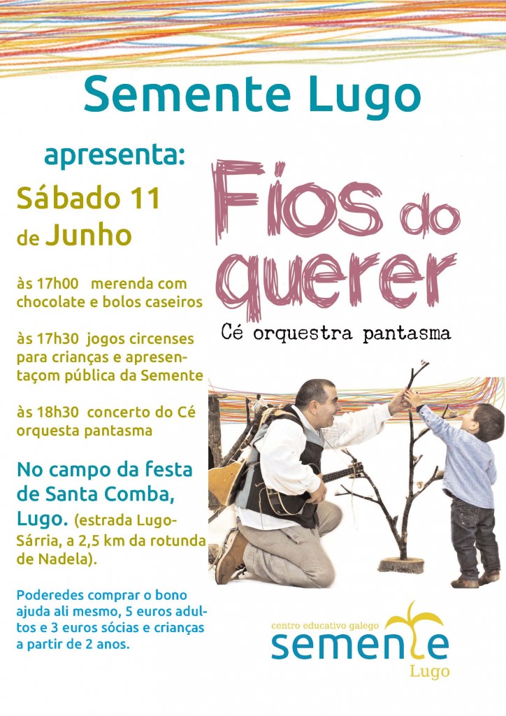 cartaz ce orquestra Santa Comba